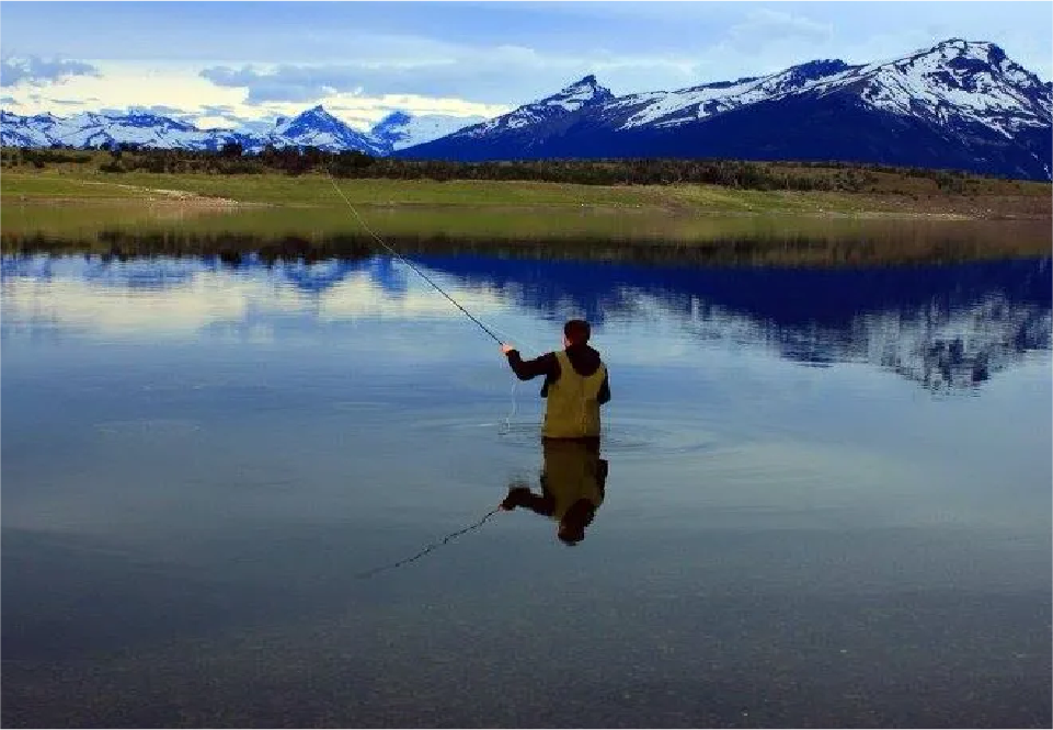 Fly fishing in Patagonia